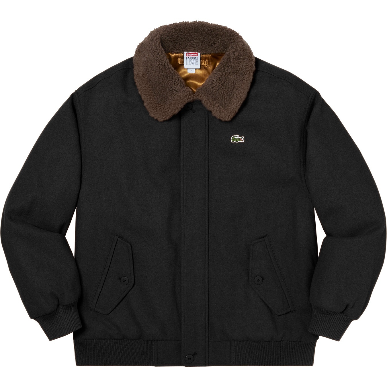 Supreme®/LACOSTE Wool Bomber Jacket view 8